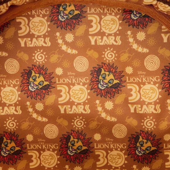 Loungefly Disney Lion King 30th Anniversary Simba Plush Cosplay Mini Backpack - Picture 7 of 7